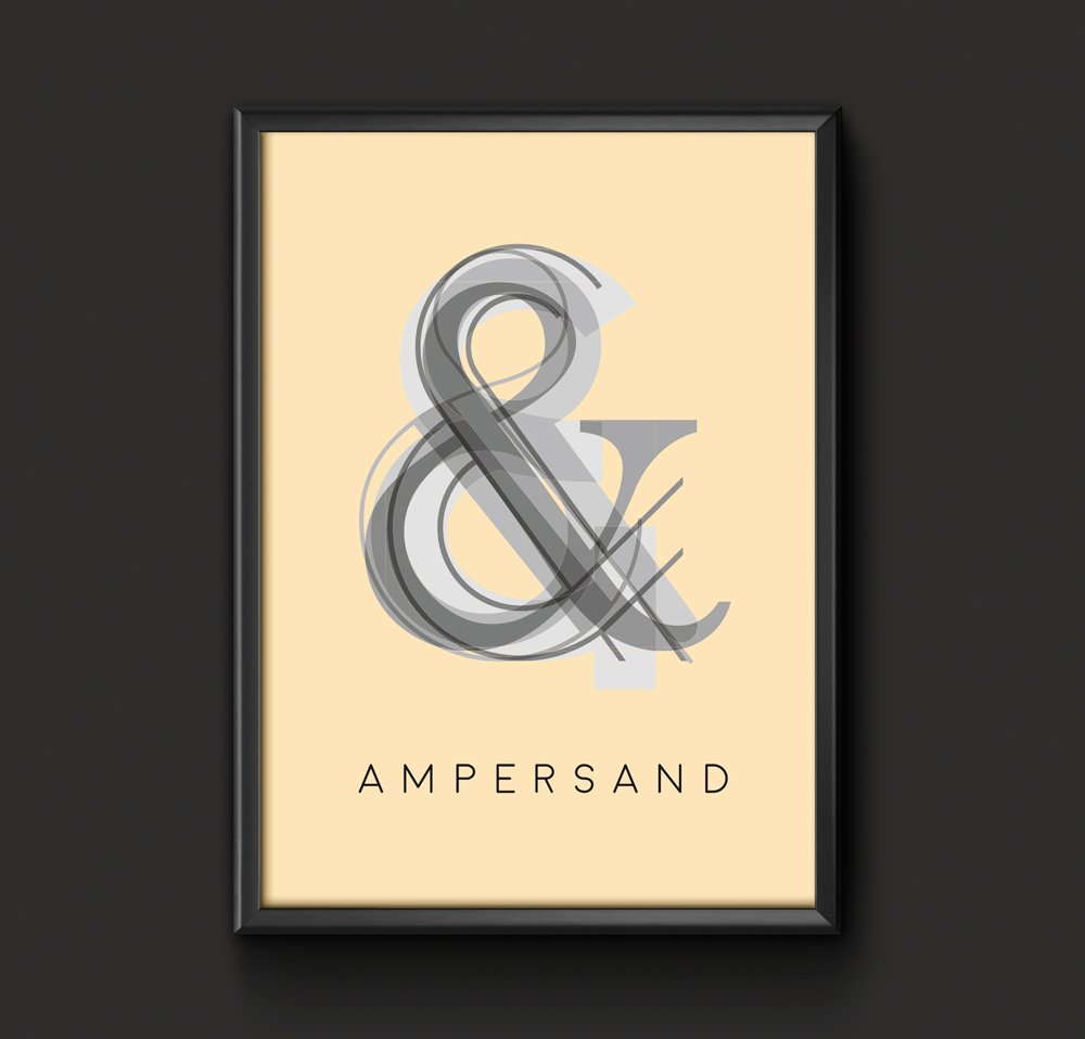 ampersand poster